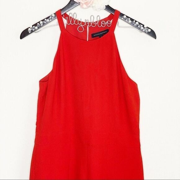 Banana Republic Halter ladies wide leg jumpsuit sleeveless size 4 - Picture 7 of 8